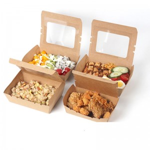 Disposable Paper Fried Chicken To Go Box