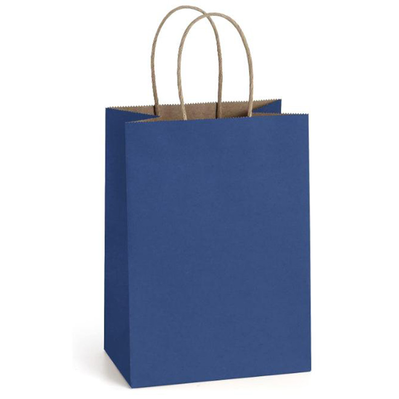 Gift Bags Kraft Paper Bags Small Shopping Bag Kraft Bags Party Bags Black Paper Bags with Handles Bulk