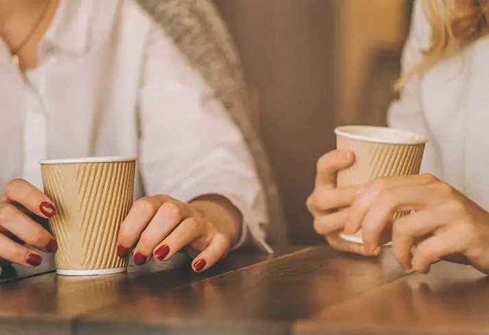 Recyclable paper cups